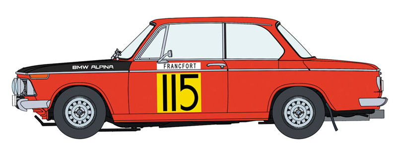 1/24 BMW 2002ti’1969 モンテカルロ ラリー 2/5クラス ウィナー’