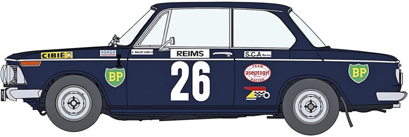 BMW 2002ti’1971 モンテカルロ ラリー’